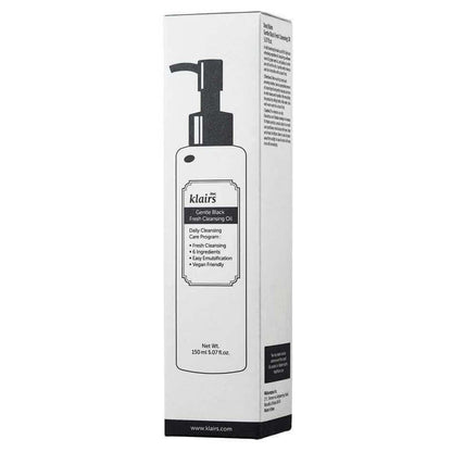 Klairs : Gentle Black Fresh Cleansing Oil
