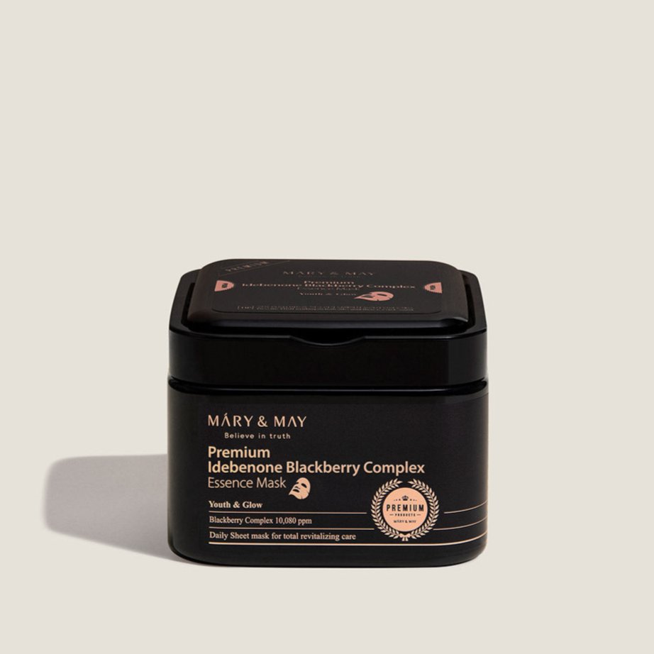 Mary and May : Mary&May Premium Idebenone Blackberry Complex Essence Mask