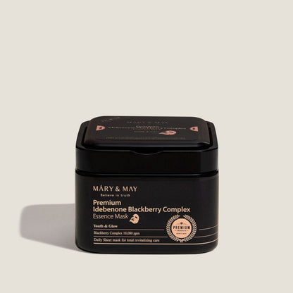 Mary and May : Mary&May Premium Idebenone Blackberry Complex Essence Mask