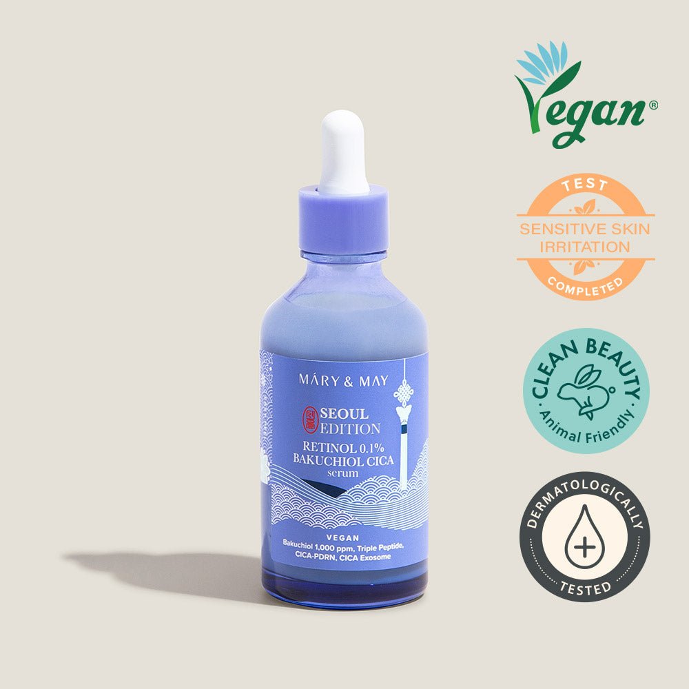 Mary and May : Mary&May Retinol 0.1% Bakuchiol Cica Serum