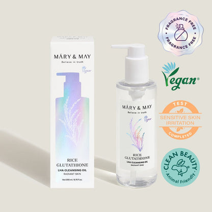 Mary and May : Mary&May Rice Glutathione LHA Cleansing Oil