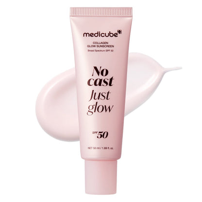 Medicube : No Cast Just Glow Collagen Sunscreen