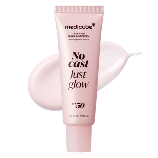 Medicube : No Cast Just Glow Collagen Sunscreen