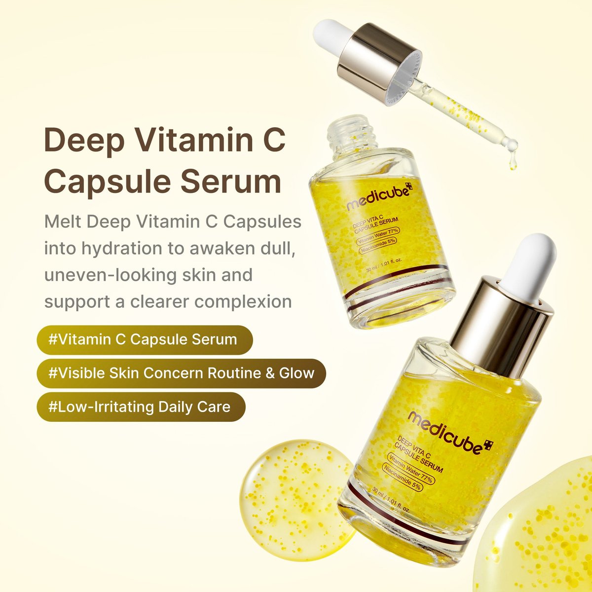 Medicube : Deep Vitamin C Capsule Serum