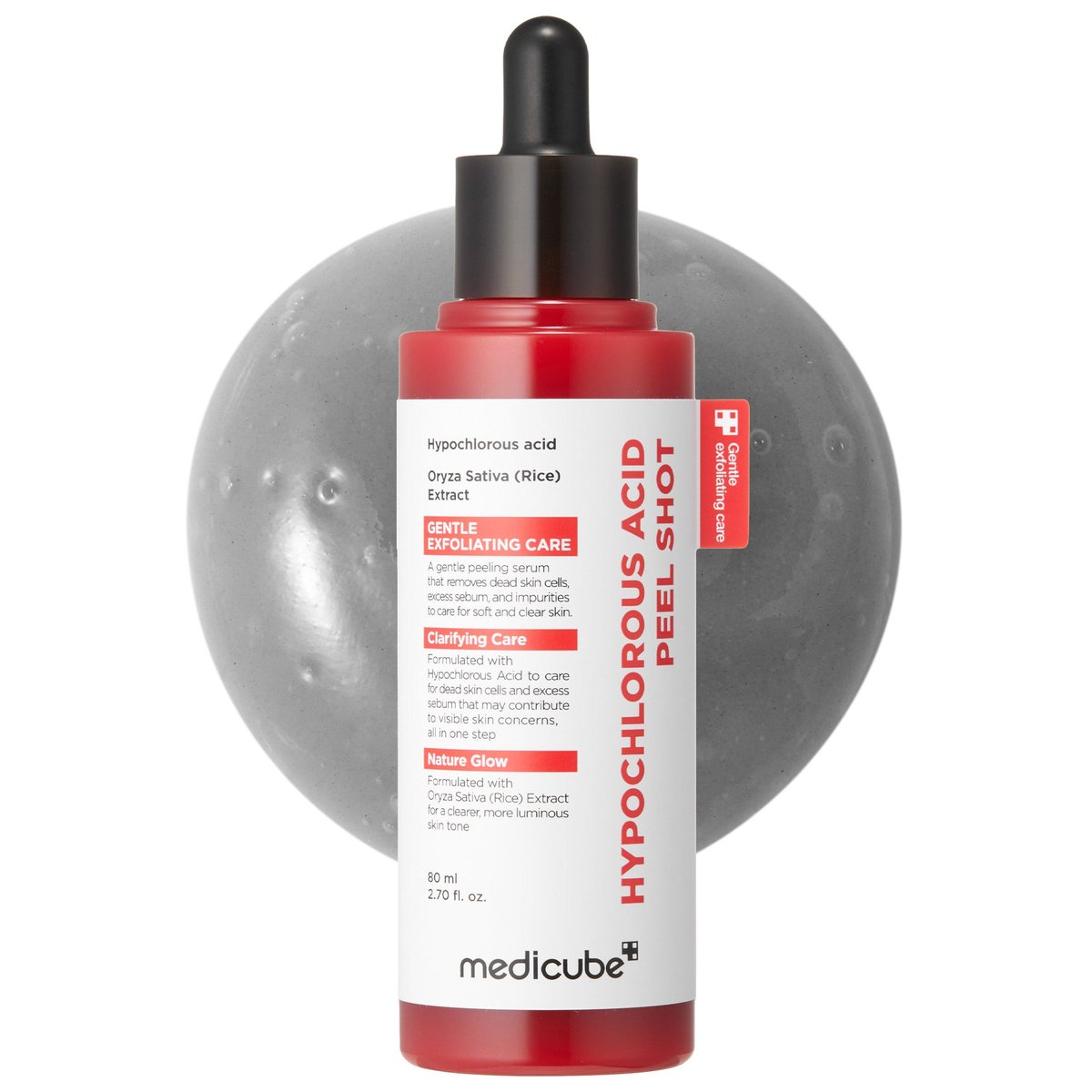 Medicube : Hypochlorous Acid Rice Peel Shot