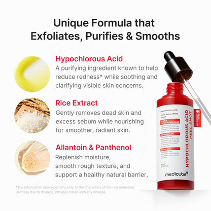 Medicube : Hypochlorous Acid Rice Peel Shot