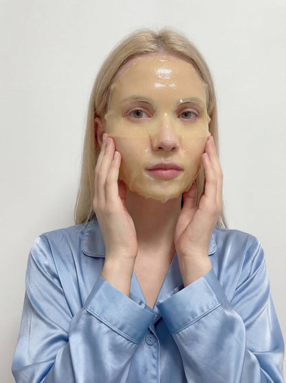 MEDICUBE - Kojic Acid Turmeric Brightening Gel Mask Set (4 Unités) - PIBUKARE