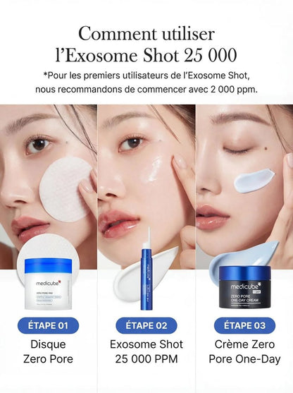 MEDICUBE - One Day Exosome Shot Pore Ampoule 25000 - 13ml - PIBUKARE