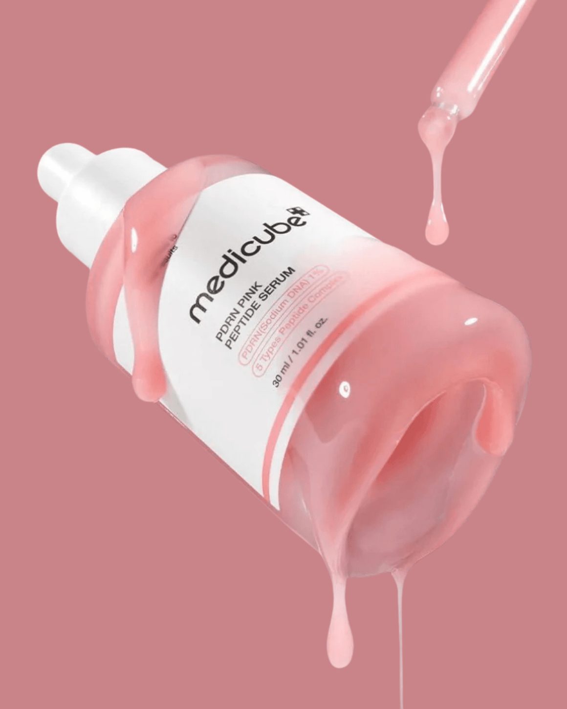 MEDICUBE - PDRN Pink Peptide Serum - 30ml - PIBUKARE