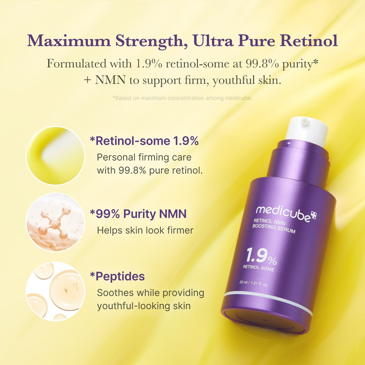 Medicube : Retinol NMN Boosting Serum