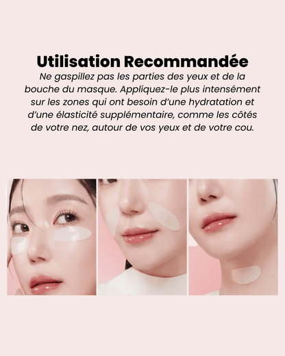 MEDICUBE - Salmon DNA PDRN Pink Collagen Jelly Gel Mask (4 Unités) - PIBUKARE