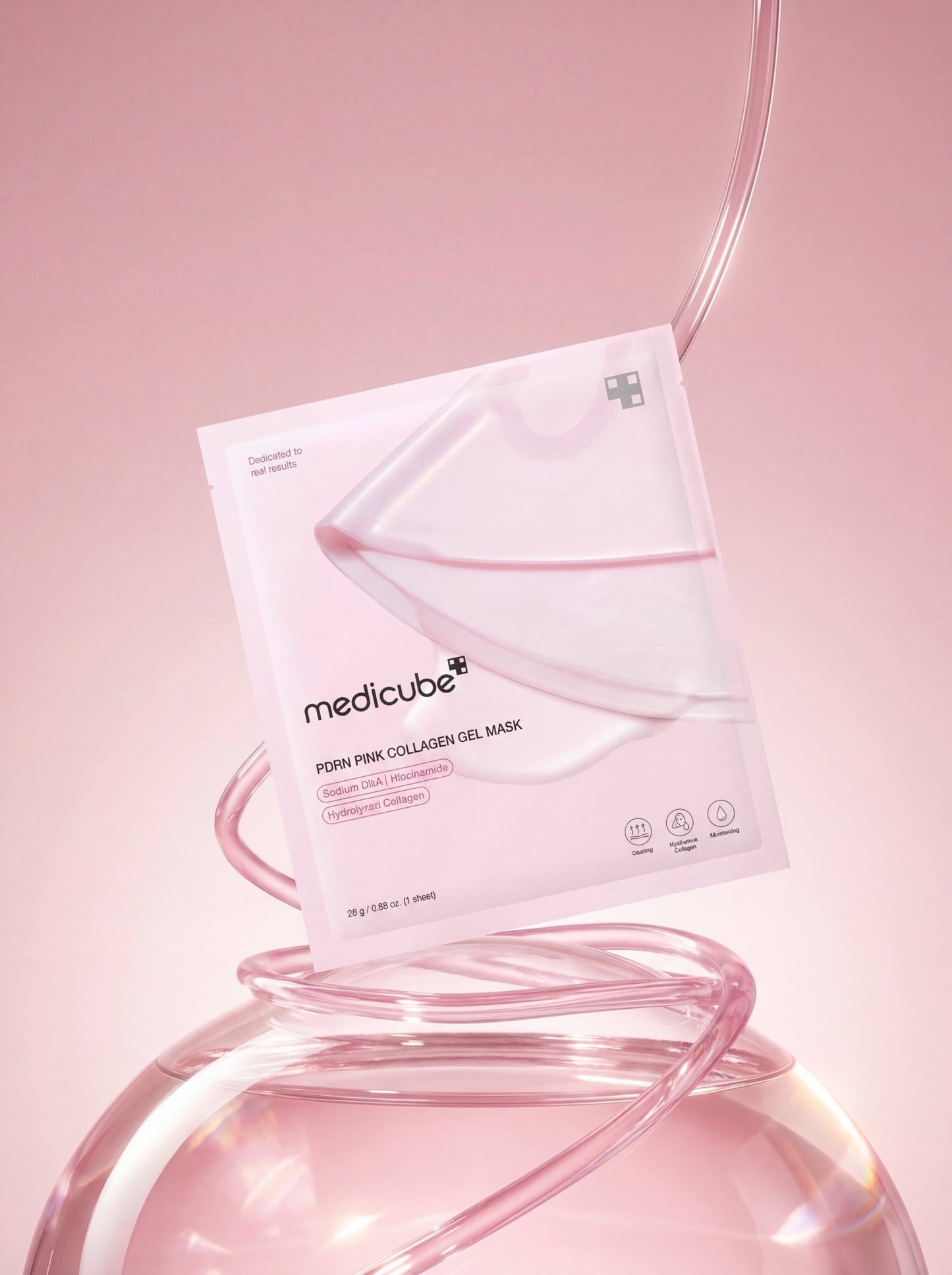 MEDICUBE - Salmon DNA PDRN Pink Collagen Jelly Gel Mask (4 Unités) - PIBUKARE