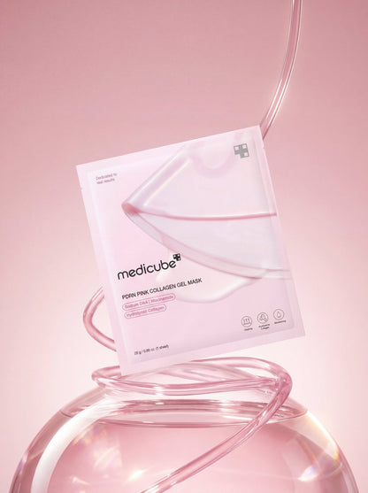 MEDICUBE - Salmon DNA PDRN Pink Collagen Jelly Gel Mask (4 Unités) - PIBUKARE
