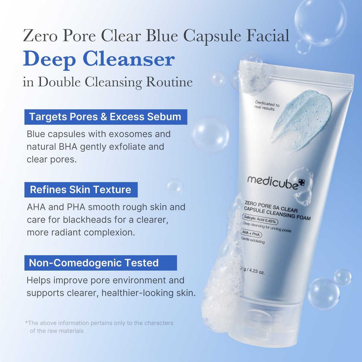 Medicube : Zero Pore Capsule Cleansing Foam