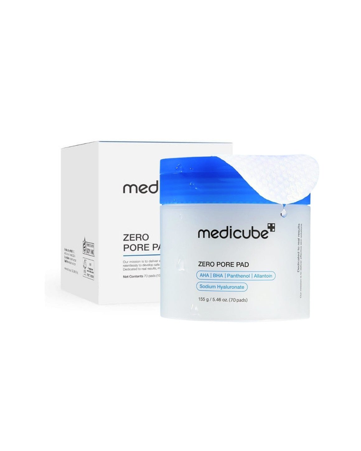 MEDICUBE - Zero Pore Pad - 70 pcs - PIBUKARE