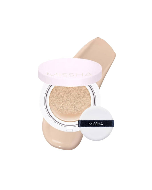 MISSHA Magic Cushion Cover Lasting Foundation SPF50+/PA+++ - Teinte 21 Light Beige - PIBUKARE