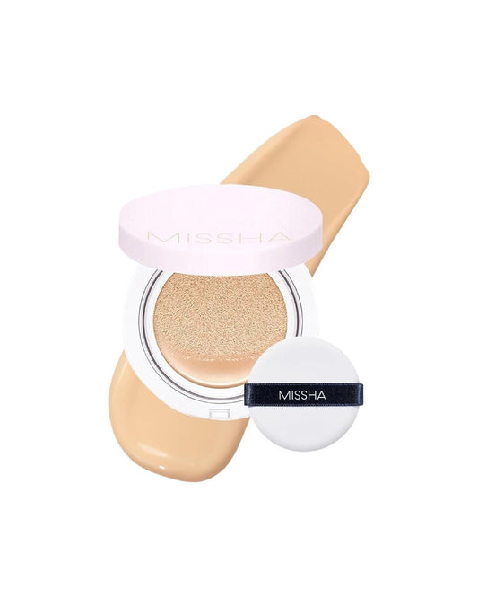 MISSHA - Magic Cushion Cover Lasting Foundation SPF50+/PA+++ - Teinte 23 Natural Beige - PIBUKARE