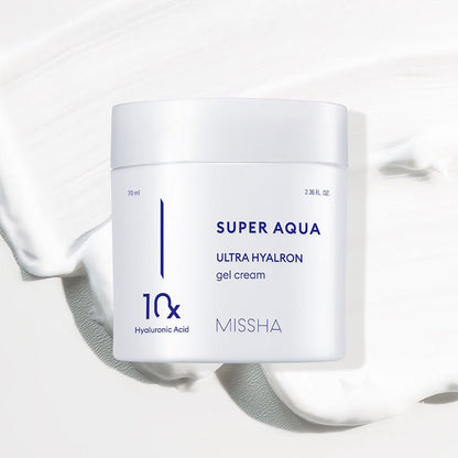 Missha : Super Aqua Ultra Hyalron Gel Cream