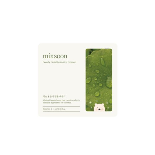 MIXSOON - (Sample) soondy centella asiatica essence - 1ml - PIBU 피부