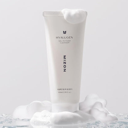 Mizon : Hyalugen Gel To Foam Cleanser