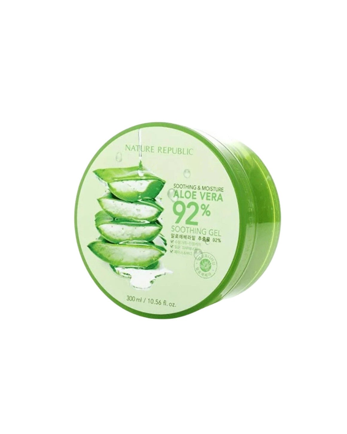 NATURE REPUBLIC - Aloe Vera 92% Soothing Gel - 300 ml - PIBUKARE