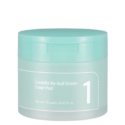 Numbuzin : No.1 Centella Re-Leaf Green Toner Pad