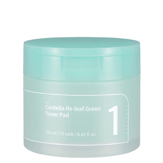 Numbuzin : No.1 Centella Re-Leaf Green Toner Pad