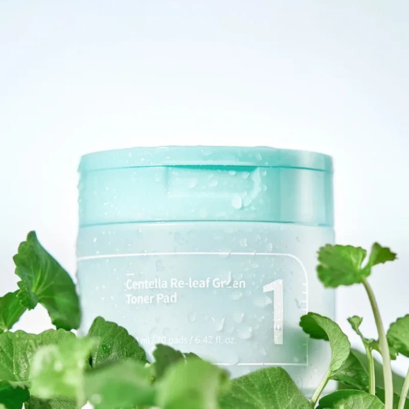 Numbuzin : No.1 Centella Re-Leaf Green Toner Pad