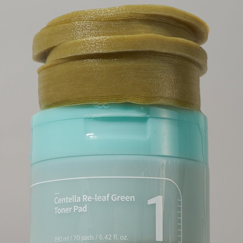 Numbuzin : No.1 Centella Re-Leaf Green Toner Pad