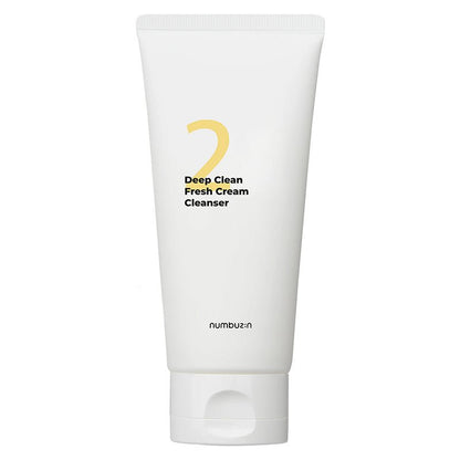 Numbuzin : No.2 Deep Clean Fresh Cream Cleanser