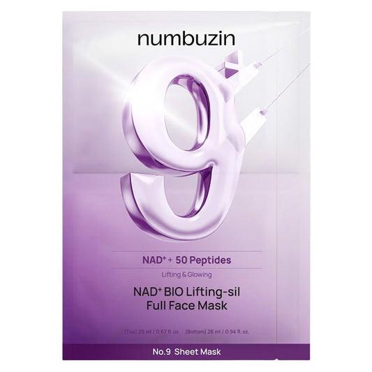 Numbuzin : NAD+BIO Lifting-Sil Full Face Mask