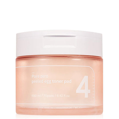 Numbuzin : No.4 Pore Zero Peeled Egg Toner Pad