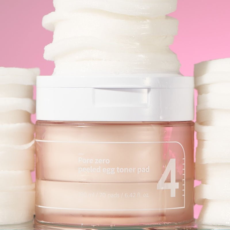 Numbuzin : No.4 Pore Zero Peeled Egg Toner Pad