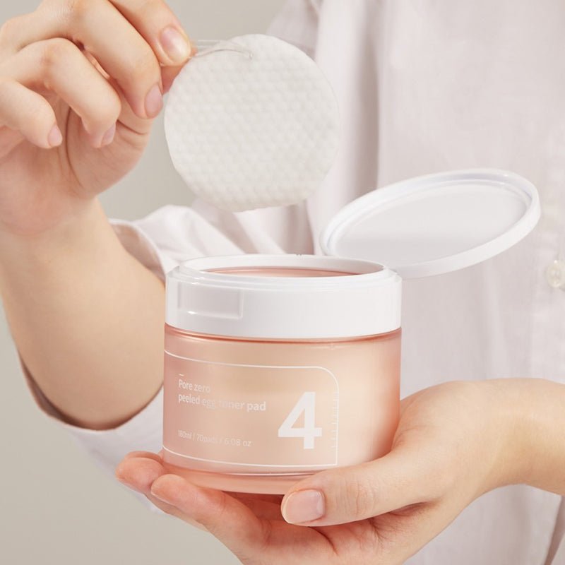 Numbuzin : No.4 Pore Zero Peeled Egg Toner Pad