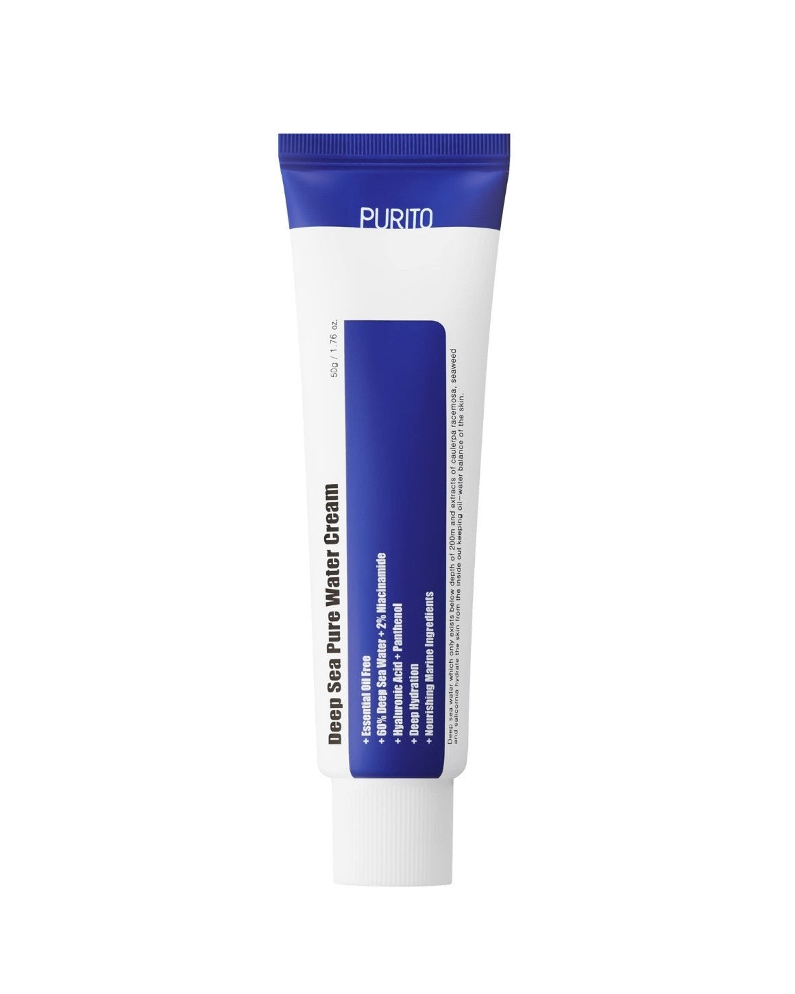 PURITO - Deep Sea Pure Water Cream - 50g - PIBUKARE