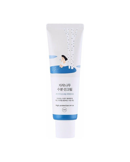 ROUND LAB - Birch Juice Moisturizing Sun Cream - 50 ml - PIBUKARE