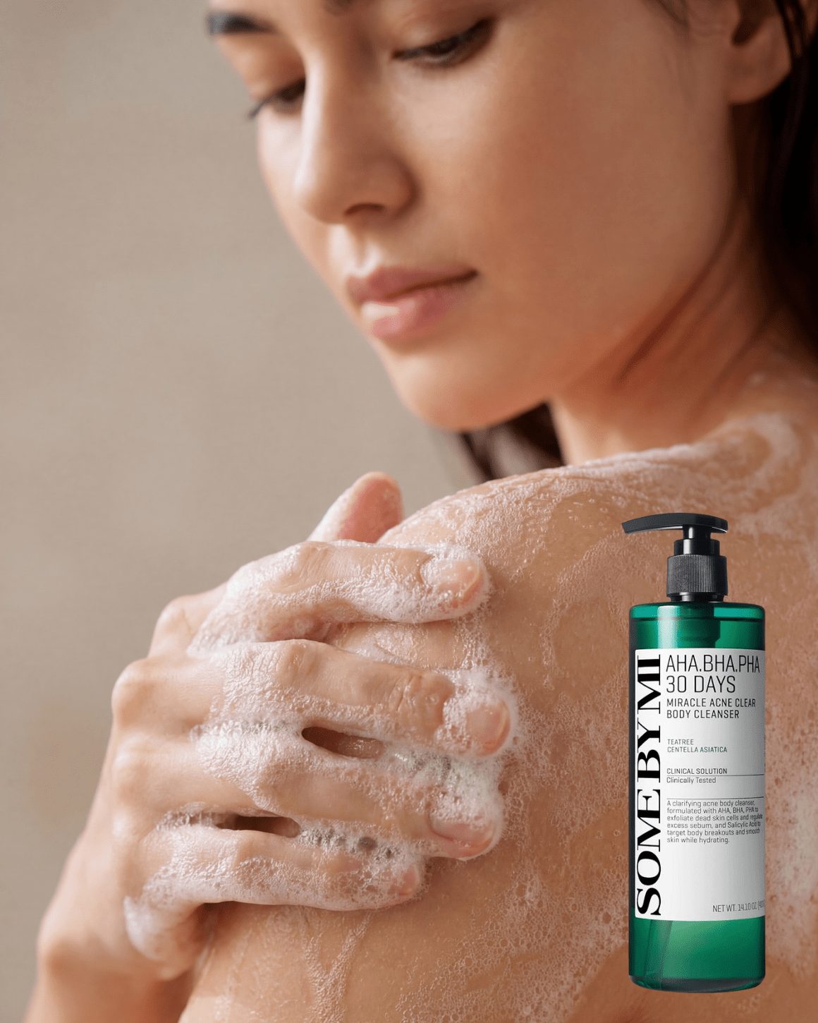 SOME BY MI - AHA, BHA, PHA 30 Days Miracle Acne Clear Body Cleanser - 400g - PIBUKARE