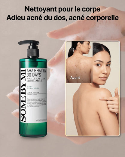 SOME BY MI - AHA, BHA, PHA 30 Days Miracle Acne Clear Body Cleanser - 400g - PIBUKARE