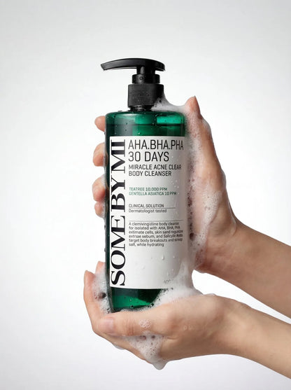 SOME BY MI - AHA, BHA, PHA 30 Days Miracle Acne Clear Body Cleanser - 400g - PIBUKARE