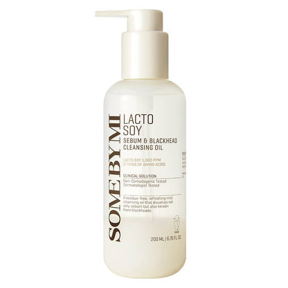 Some By Mi : Lacto Soy Sebum & Blackhead Cleansing Oil