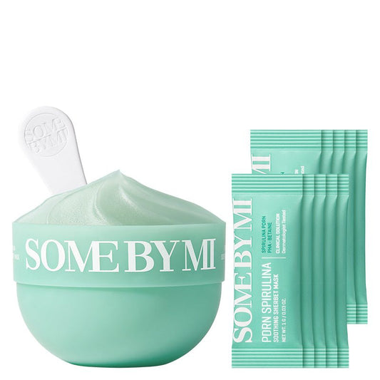 Some By Mi : PDRN Spirulina Soothing Sherbet Mask