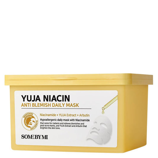 Some By Mi : Yuja Niacin Anti-Blemish Daily Mask