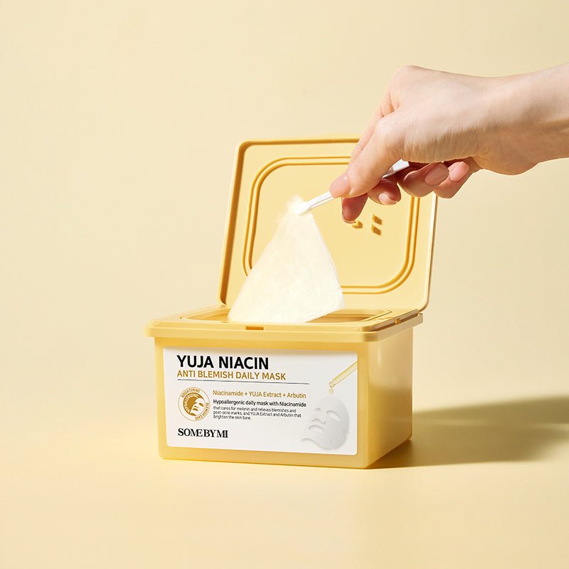 Some By Mi : Yuja Niacin Anti-Blemish Daily Mask