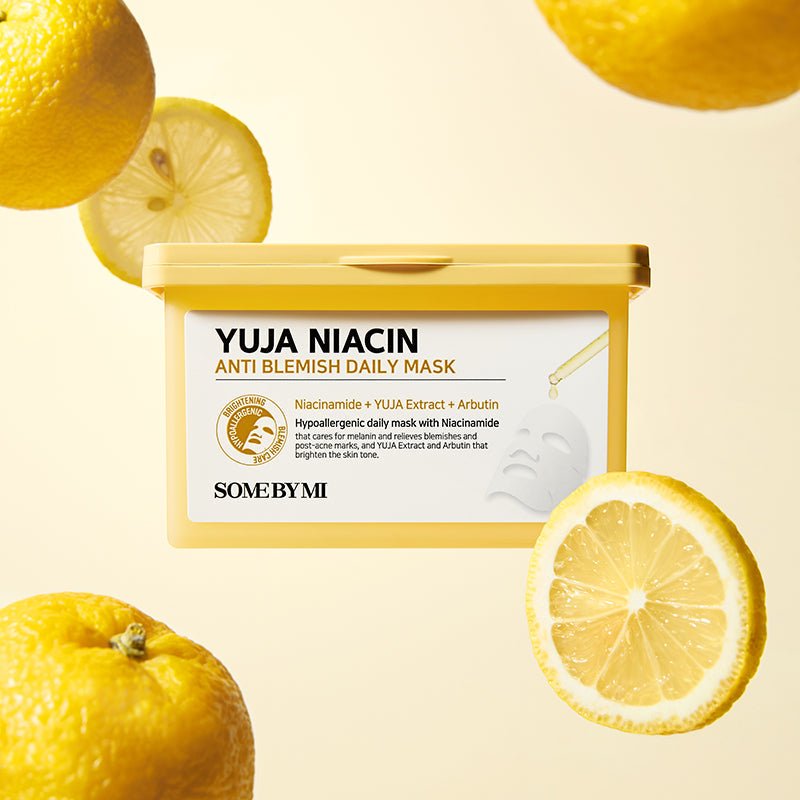 Some By Mi : Yuja Niacin Anti-Blemish Daily Mask