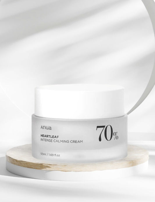 ANUA - Cream Heartleaf 70% Intense Calming - 50 ml - PIBU 피부