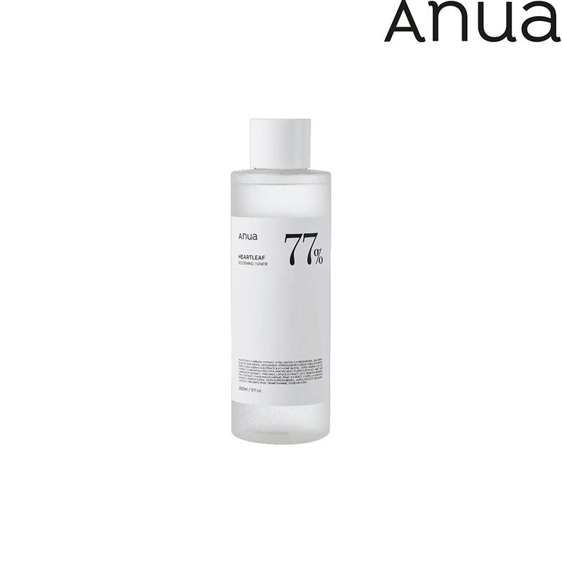 ANUA - Heartleaf 77% Soothing Toner - 250 ml - PIBU 피부